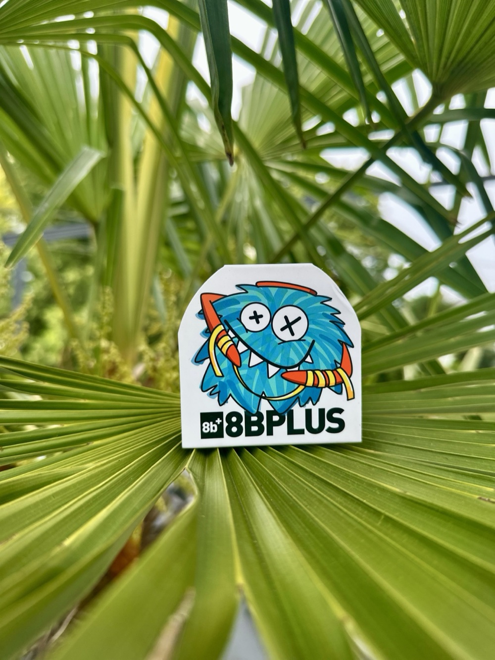 8BPLUS Sticker Branding
