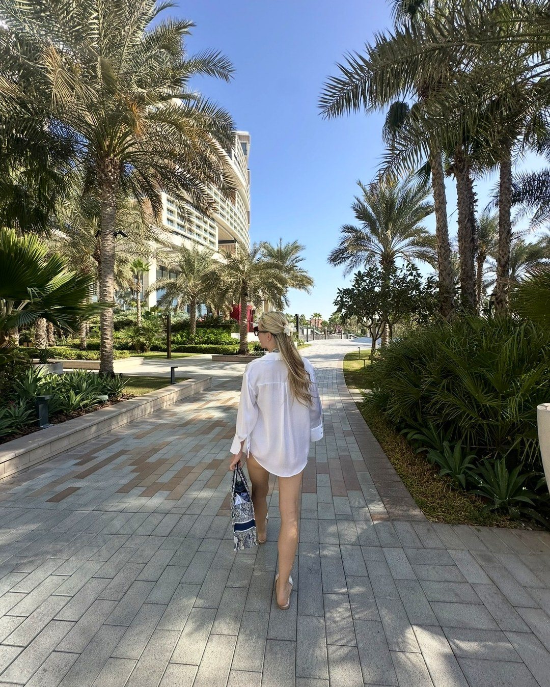 Meine allerersten 18 Loch in Dubai.